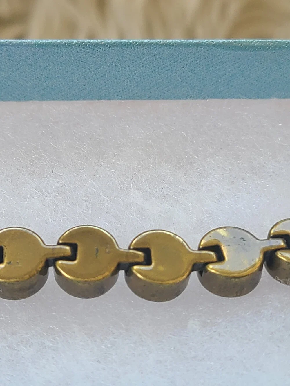 Touchstone By Swarovski Crystal Cyclamen Oxidized Brass Ice Bracelet- Good